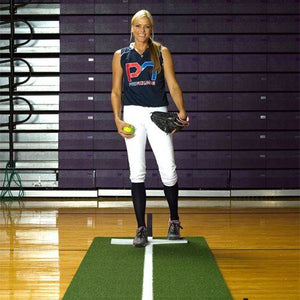 SOFTBALL PITCHING MAT W/PWR LINE-NON SKD | 1266016