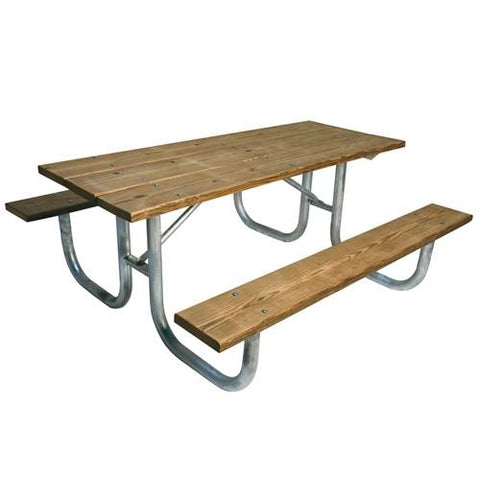 Image of 8' One Sided H-D ADA Table, Press Treat | 1276022