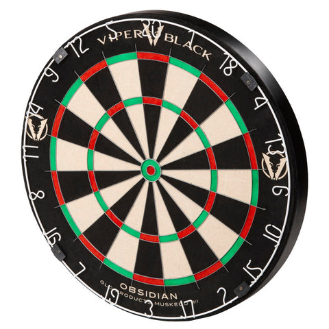 Image of Viper Black Obsidian Sisal Dartboard WDF Accredited
