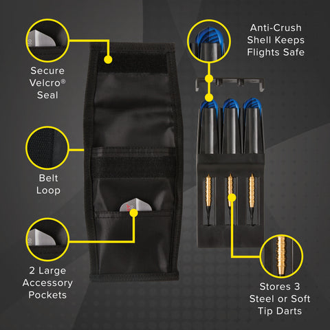 Image of Casemaster Single Black Dart Case