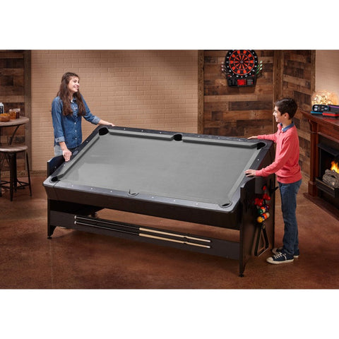 Image of Fat Cat Original 3-in-1 Grey 7' Pockey™ Multi-Game Table