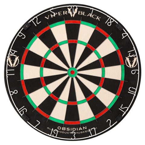 Image of Viper Black Obsidian Sisal Dartboard WDF Accredited