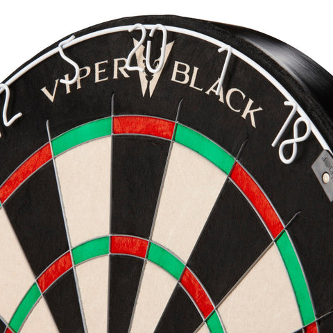 Image of Viper Black Obsidian Sisal Dartboard WDF Accredited