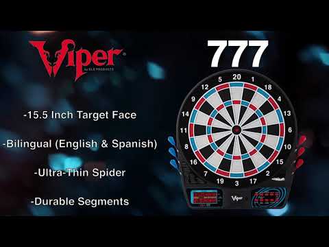 Image of Viper 777 Electronic Dartboard, 15.5" Regulation Target
