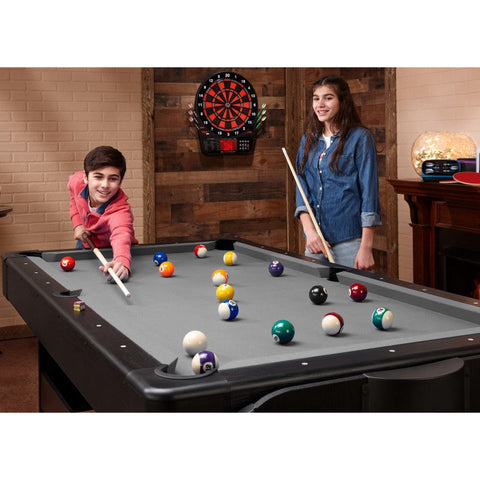 Image of Fat Cat Original 3-in-1 Grey 7' Pockey™ Multi-Game Table