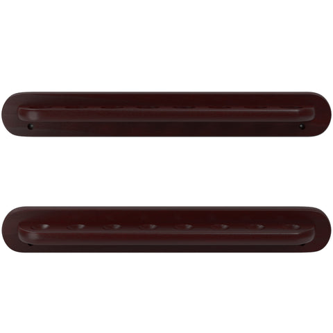 Image of Viper Traditional Mahogany 8 Cue Wall Cue Rack