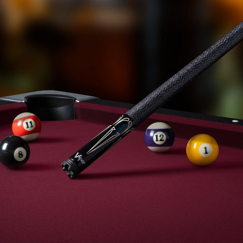 Image of Viper Sinister Series Cue with Black and White Design