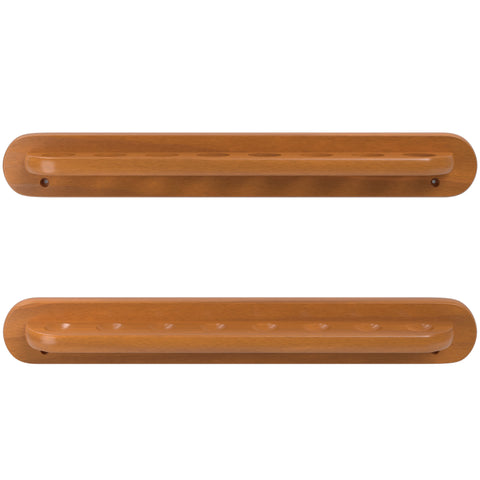 Image of Viper Traditional Oak 8 Cue Wall Cue Rack