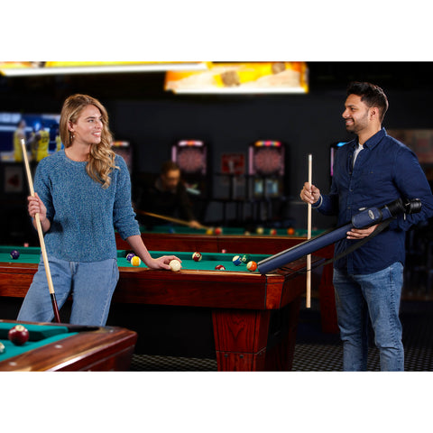 Image of Casemaster Q-Vault Supreme Blue Cue Case