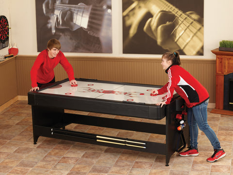 Image of Fat Cat Original 2-in-1 7' Pockey Multi-Game Table