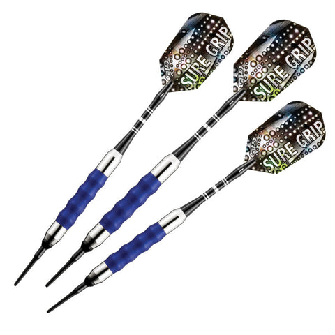 Image of Viper Sure Grip Soft Tip Darts 18 Grams, Blue Accessory Set