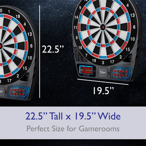 Image of Viper 777 Electronic Dartboard, 15.5" Regulation Target