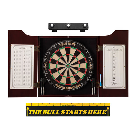 Image of Viper Hudson All-in-One Dart Center, Throw Line Marker & Shadow Buster Dartboard Light Bundle