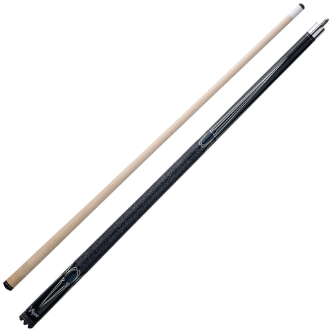 Image of Viper Sinister Series Cue with Black and White Design