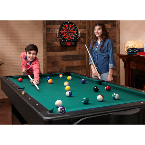 Image of Fat Cat Original 3-in-1 7' Pockey Multi-Game Table Green