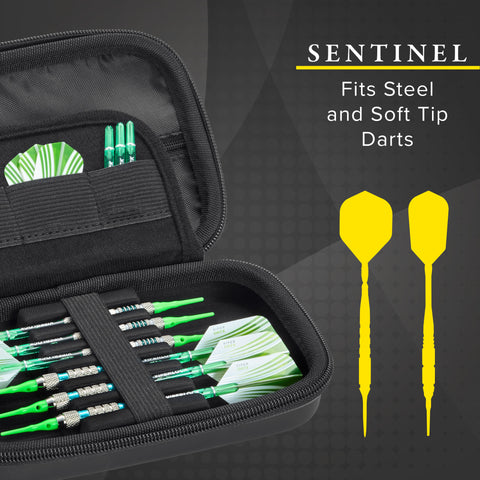Image of Casemaster Sentinel Dart Case with Black Zipper