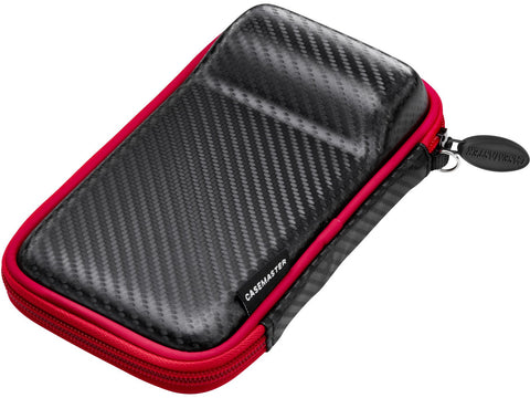 Image of Casemaster Sport Dart Case With Red Zipper - HomeFitPlay