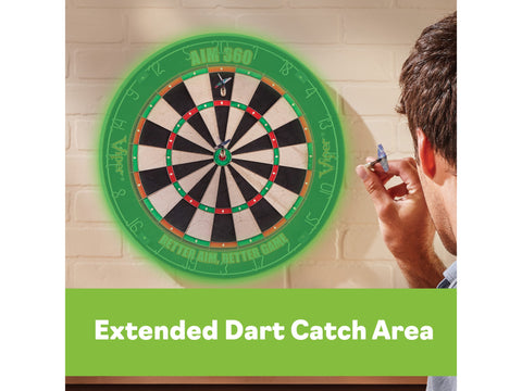 Image of Viper AIM 360 Sisal Dartboard - HomeFitPlay