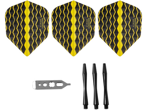 Image of Viper The Freak Steel Tip Darts 3 Knurled Rings Barrel 22 Grams - HomeFitPlay