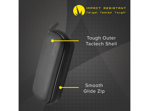 Image of Casemaster Warden Dart Case with Black Zipper - HomeFitPlay