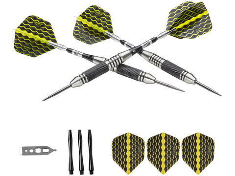 Image of Viper The Freak Steel Tip Darts Knurled and Grooved Barrel 22 Grams - HomeFitPlay