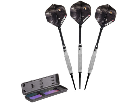 Image of Elkadart Wizard 80% Tungsten Soft Tip Darts Ringed Barrel - HomeFitPlay