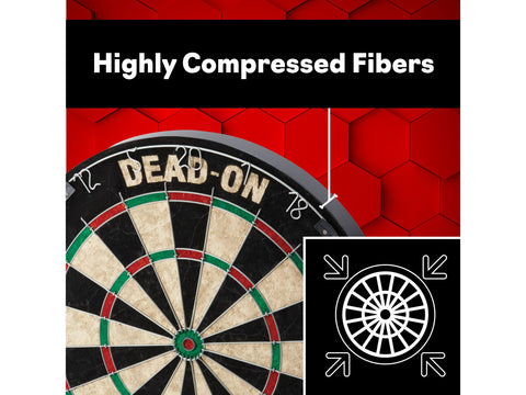 Image of Viper Dead-On Sisal Dartboard - HomeFitPlay