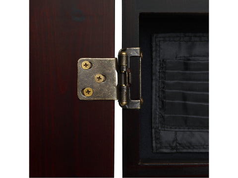 Image of Viper Metropolitan Mahogany Soft Tip Dartboard Cabinet - HomeFitPlay