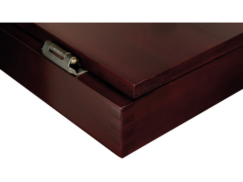 Image of Viper Metropolitan Mahogany Soft Tip Dartboard Cabinet - HomeFitPlay
