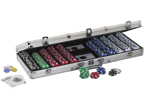 Image of Fat Cat Replacement Aluminum 500Ct Poker Chip Case - HomeFitPlay