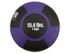 Reactor Rubber Medicine Ball (15.4 lb - Purple) - HomeFitPlay