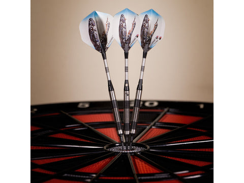 Image of Elkadart Black Mamba 80% Tungsten Soft Tip Darts Thin Barrel - HomeFitPlay