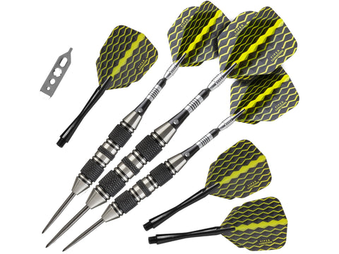 Image of Viper The Freak Steel Tip Darts 3 Knurled Rings Barrel 22 Grams - HomeFitPlay