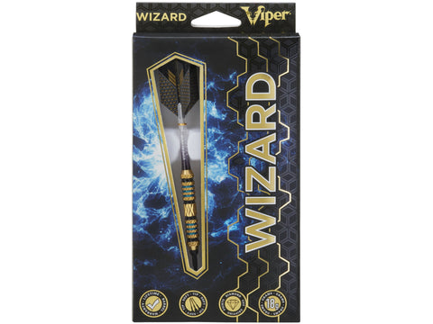 Image of Shop Viper Wizard Blue Black Soft Tip Darts 18g