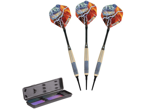 Image of Elkadart Storm Soft Tip Darts Black Rings - HomeFitPlay