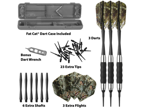 Image of Fat Cat Realtree Xtra Soft Tip Darts 16gm - HomeFitPlay