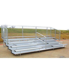 BLEACHER 10 ROW 140 SEAT W/FENCE RAIL21' | 1135251 
