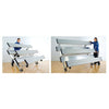 2 Row 8' Tip n' Roll Bleacher (seats 10) | TR0208