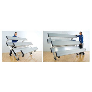 2 Row 8' Tip n' Roll Bleacher (seats 10) | TR0208