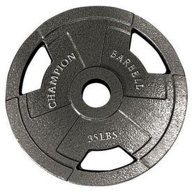 Champion Barbell 35-pound Olympic Grip Plate