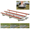 2 Row 15' Powder Coated Pref. Bleacher