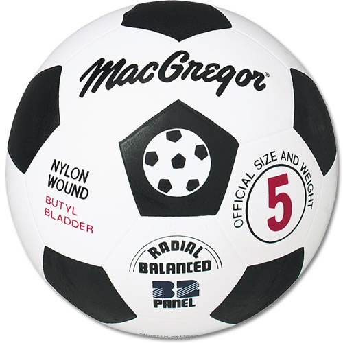 MacGregor® Rubber Soccer Ball - Size 4 | MCSBR5XX