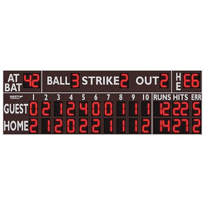 20'X6.5' BASEBALL SCOREBOARD 3394-22 | 1468177