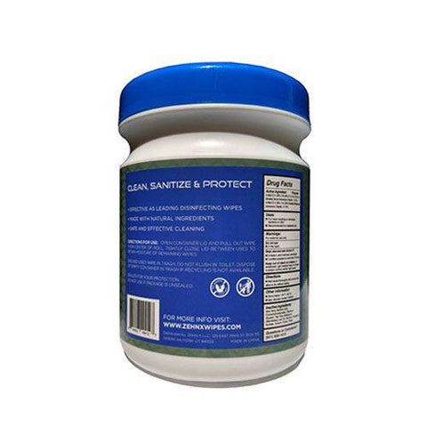 Image of ZENH-X Antiseptic Wipes 180-Count Tub |  1459126