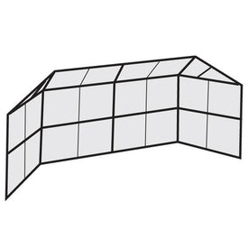 Chain Link Backstop-20' w/Hood & Wings| BSCL20HW