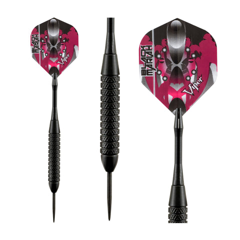 Image of Viper Black Mariah Darts Steel Tip Darts 22 Grams