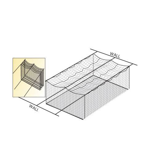 Wall To Wall Cage Net Suspension Kit | 1236637