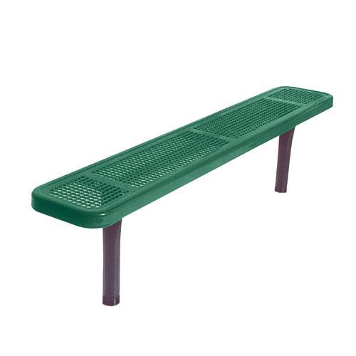 6'  Park Bench w/o Back Inground Perf | 1275926