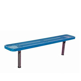 8'  Park Bench w/o Back Inground Perf | 1275940
