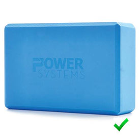 YOGA BLOCKS 3" - BLUE | 1301946